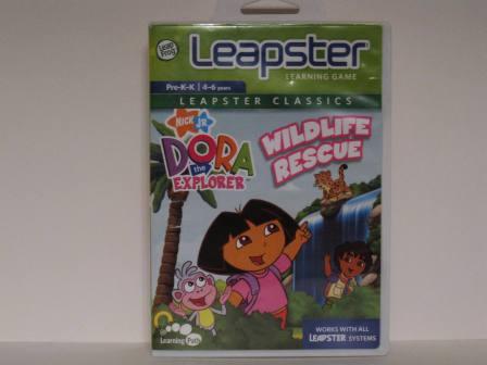 Dora the Explorer: Wildlife Rescue (CIB) - Leapster Game